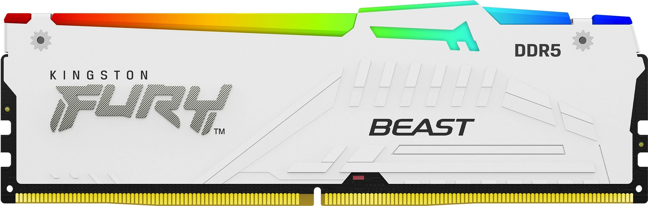 RAM pomnilnik FURY Beast 32GB DDR5 6000 MT/s RGB, Kingston, bel