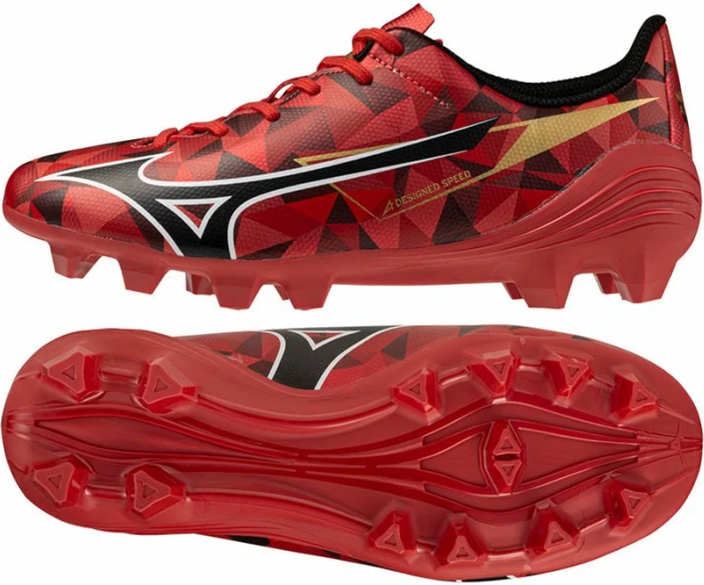 Nogometne superge za otroke Mizuno, rdeče