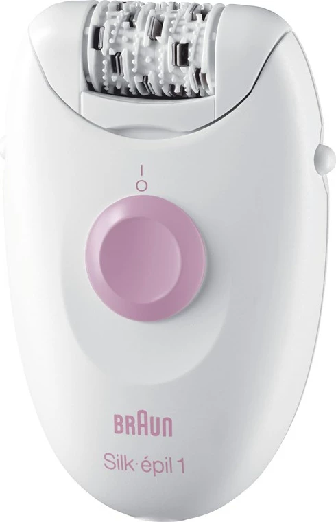 Epilator za učinkovito odstranjevanje dlak Braun Silk-épil 1 SE1-000, bel