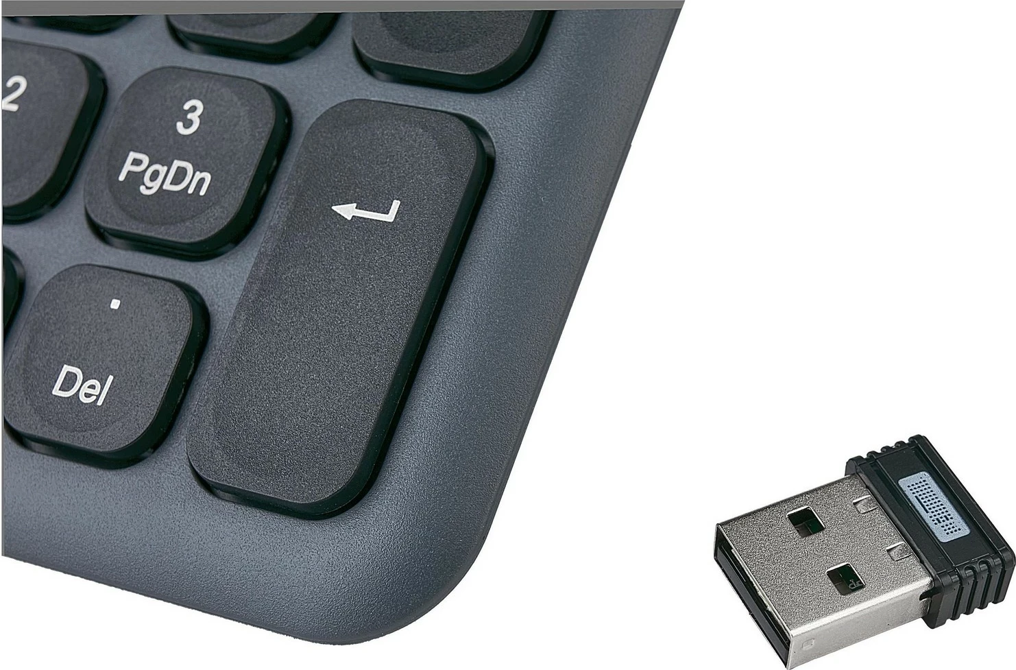 Brezžična večnaprava tipkovnica Hama WK-550, črna