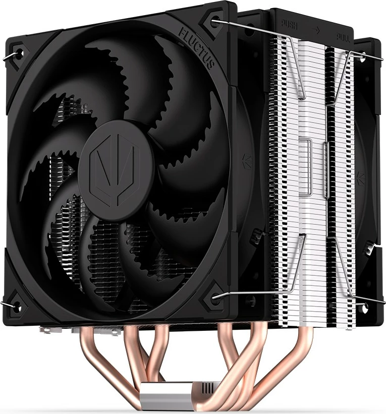 Hladilnik procesorja, Endorfy Fera 5 Dual Fan, EY3A006, 2 ventilatorja, 12 cm, za socket Intel/AMD, črn