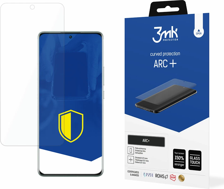 Zaščitna folija zaslona 3mk ARC+ za Xiaomi 12 Pro, prozorna