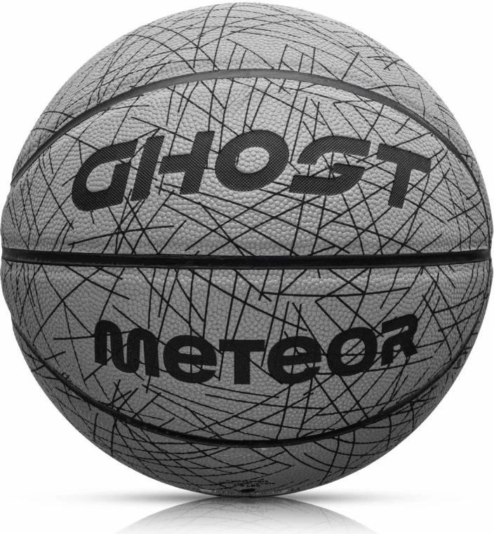 Košarkarska žoga Meteor Ghost 7, siva