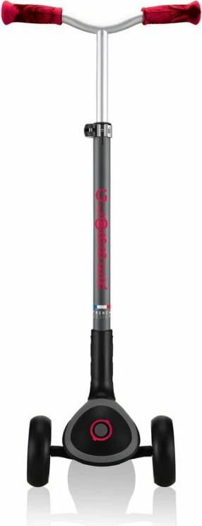 Otroški skuter Globber MASTER PRIME, črno-rdeč