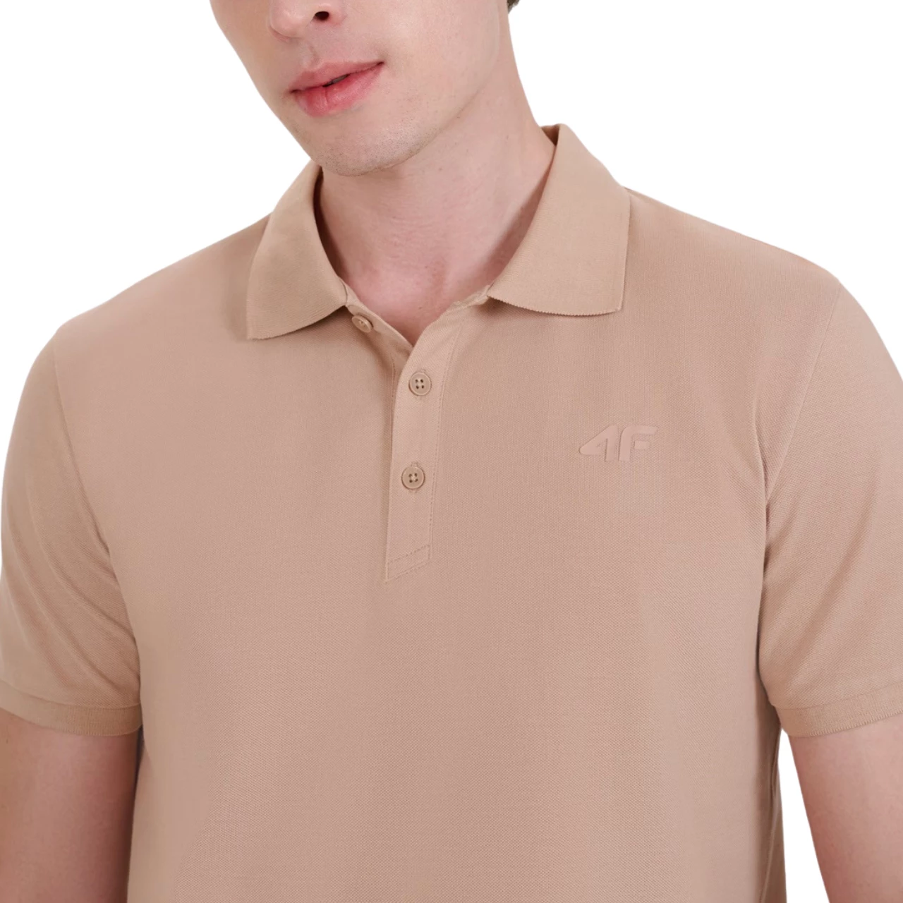 Polo majica za moške 4F, bež