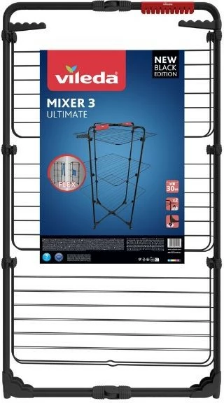 Sušilnik perila Vileda Mixer 3 Ultimate, 30 m, črn