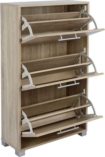 Lesena omarica za čevlje FH2221.02 Sonama 3 mesta 62x24x110