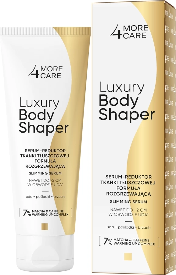 Serum za telo z učinki proti celulitu in oblikovanja More4Care Luxury Body Shaper, 150 ml