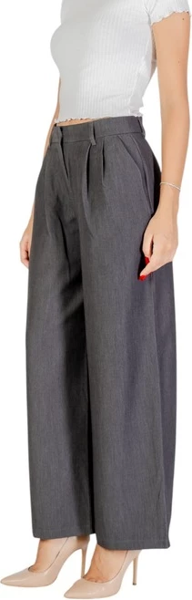 Ženske hlače Only, sive