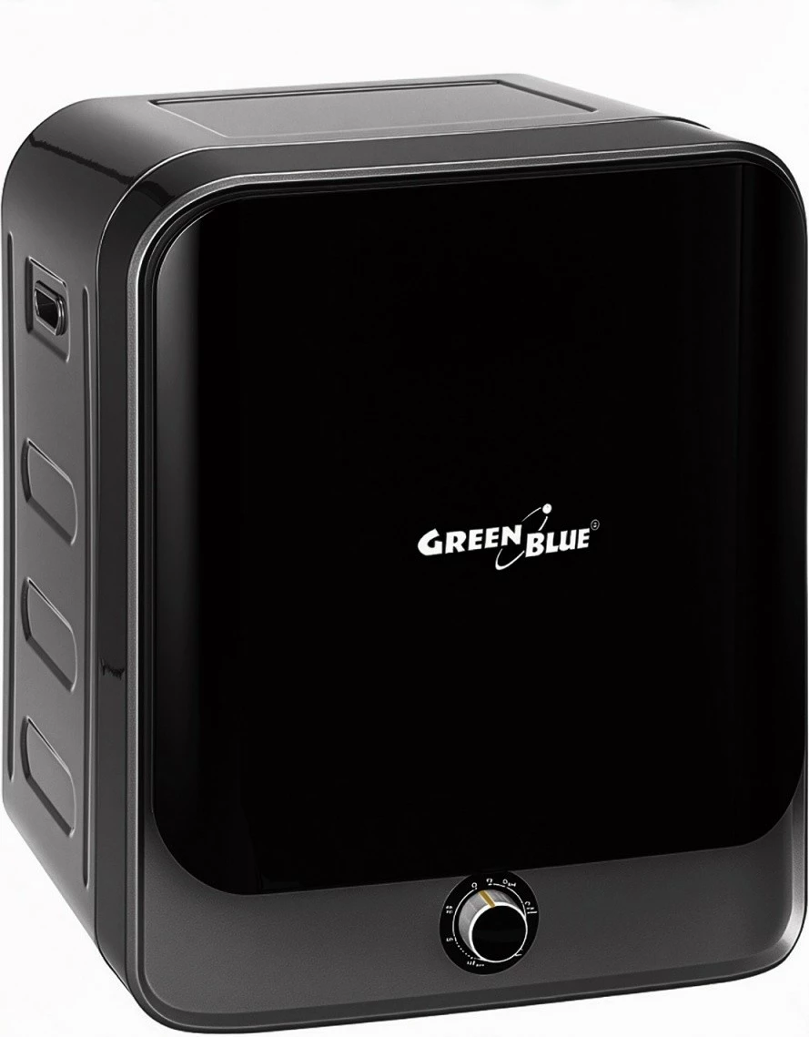 Sušilnik perila z bobnom, GreenBlue GB415, 3 kg, 5 programov, ventilacijska cev 50–160 cm, siv