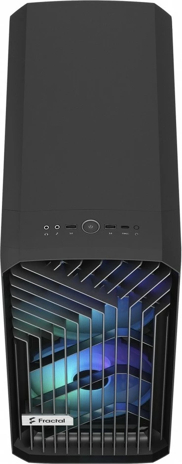 Ohišje Fractal Design Torrent Compact RGB Black TG Light tint, Midi Tower, črno