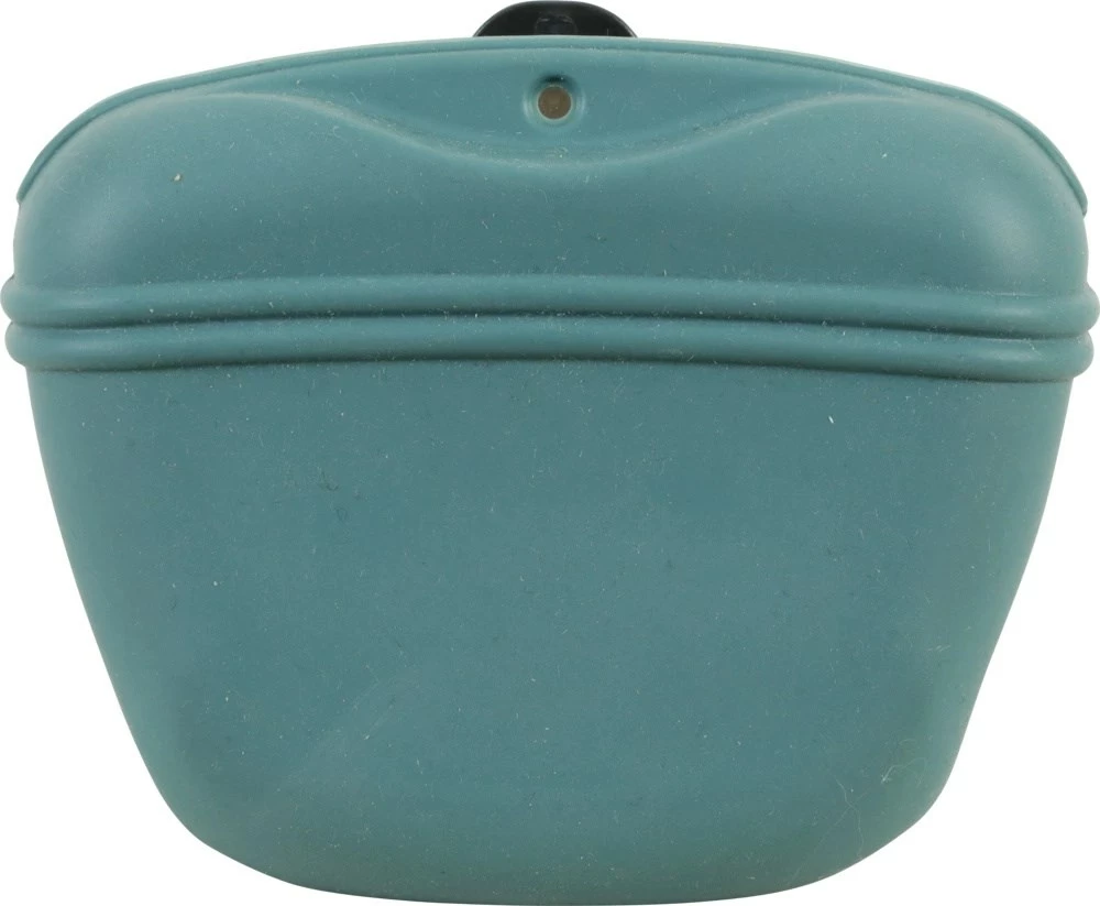 Torba za priboljške za psa, silikon, modra ZOLUX