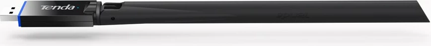 Brezžična omrežna kartica Tenda U11 Pro, USB, Wi‑Fi 6, črna