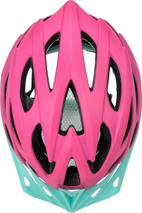 Kolesarska čelada za ženske, Meteor, rožnata