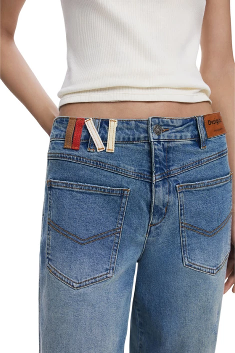 Ženske jeans hlače Desigual, modre