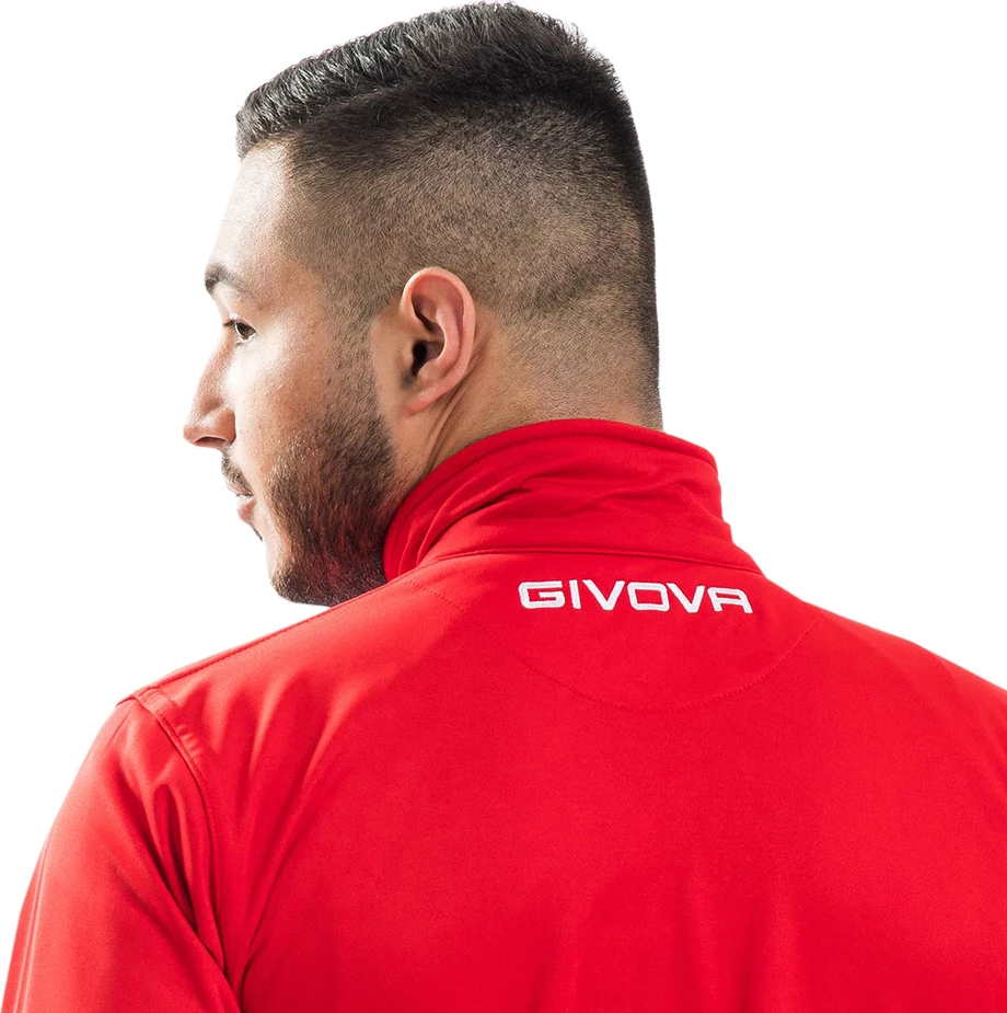 Trenirka unisex, črno-rdeča Givova One