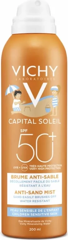 Razpršilo proti soncu za otroke Vichy Capital Soleil SPF50+, 200 ml