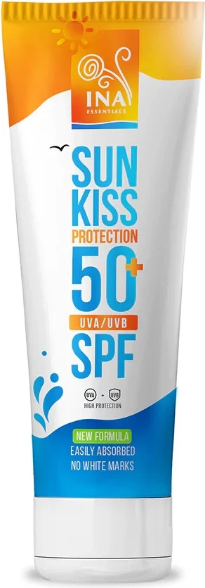 Krema za sončenje, INA ESSENTIALS Sun Kiss Protection SPF50+, 100 ml