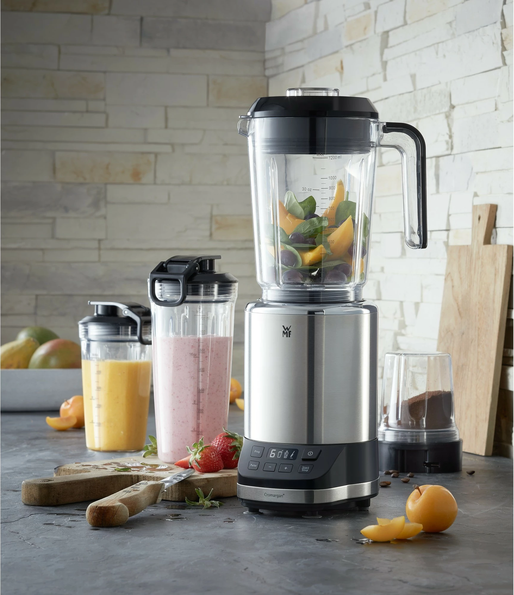 Multifunkcijski blender WMF KULT Pro, 1200 W, 1,8 l, inox