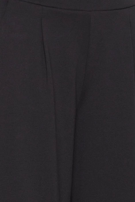 Pantalonge črne Ichi za ženske