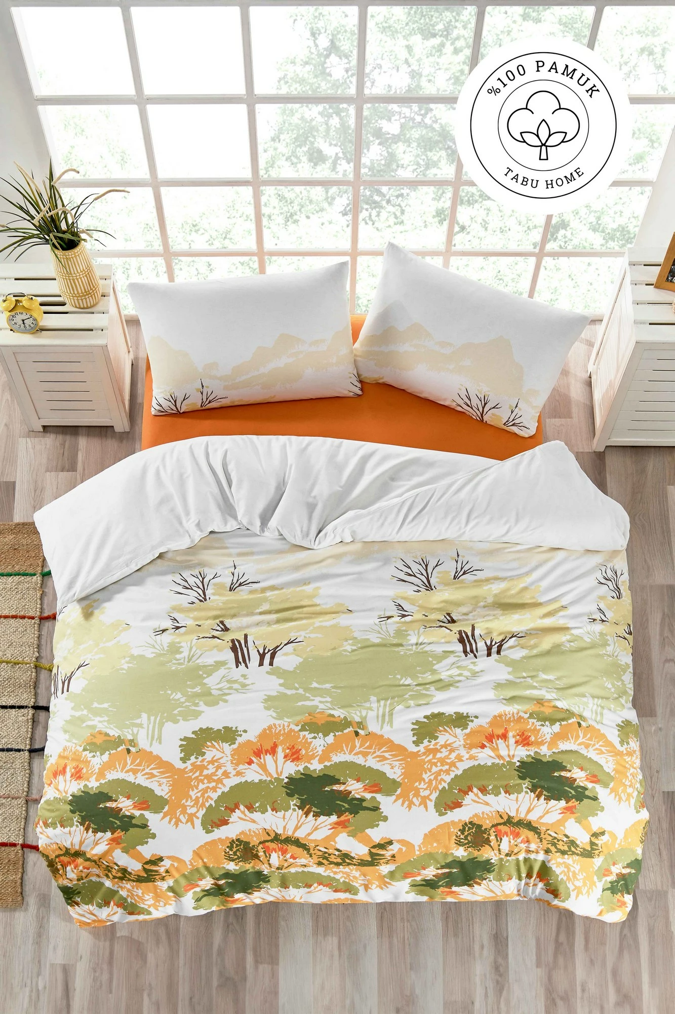 Prevleka za dvojno odejo Ranforce L'essentiel, pomlad