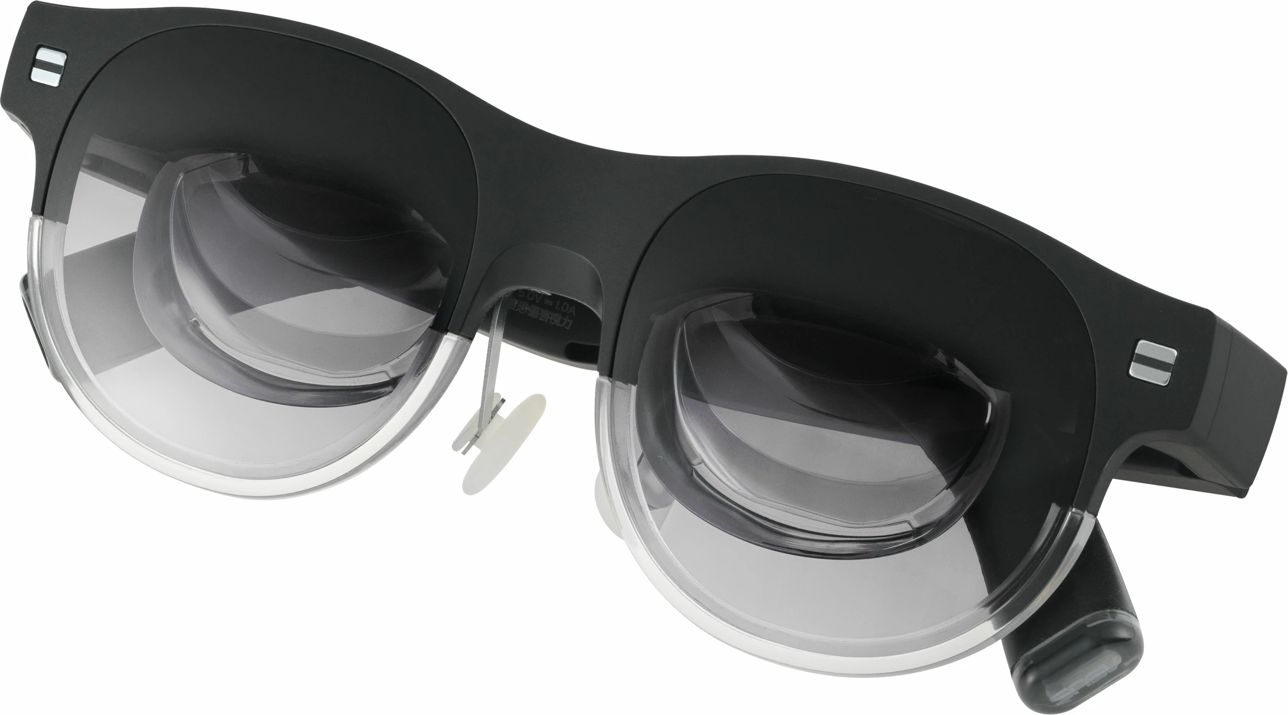 Nosljiv zaslon AirVision M1, Micro OLED, 1920x1080, 1100 cd/m², z vgrajenim touchpadom, ASUS, črn