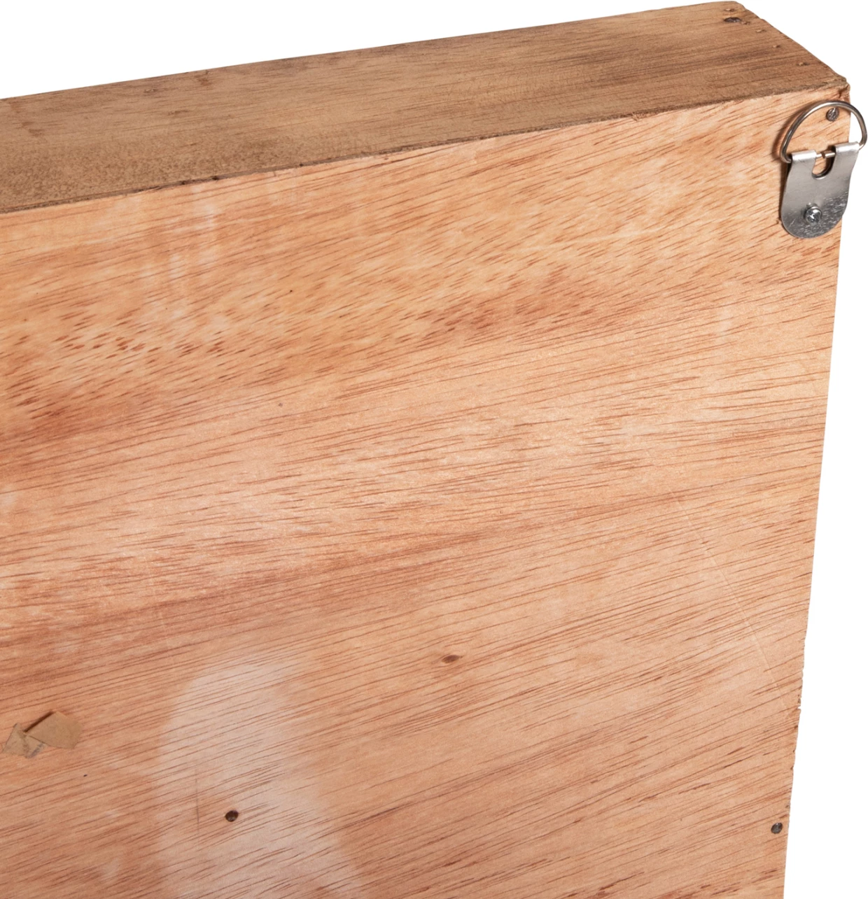 Stenska dekoracija MYST FH4274 okvir s figuricami iz naplavljenega lesa 100x6x100Hcm