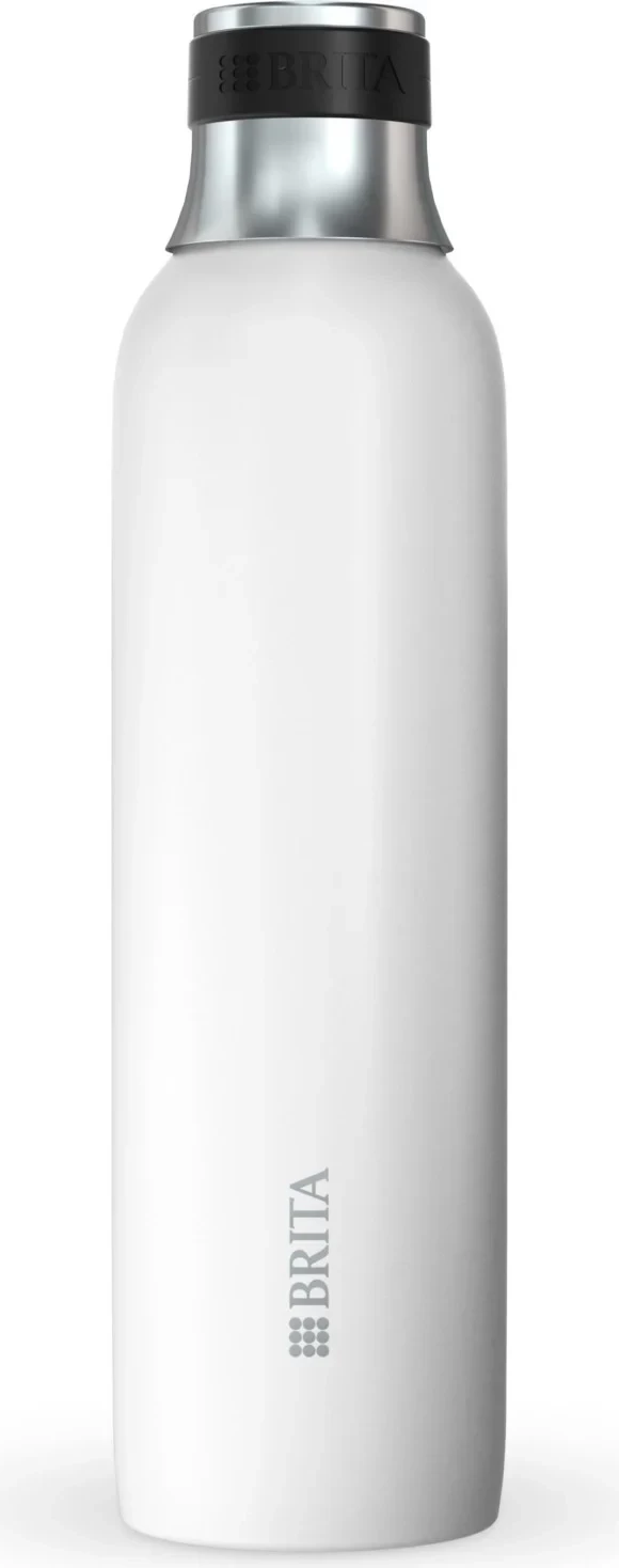 Izolirana steklenica 0,65 L, Brita SodaTrio, bela