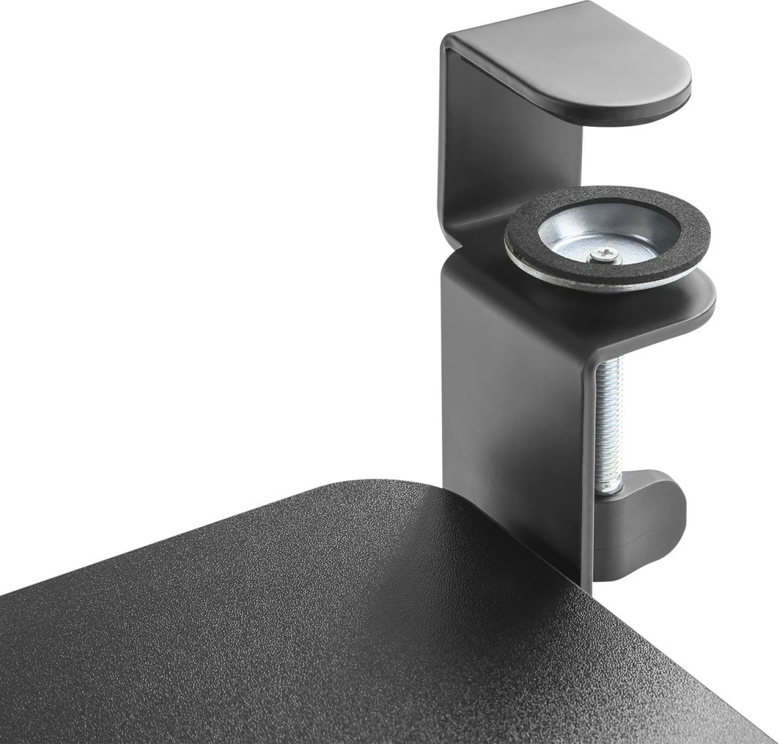 Nosilec za tipkovnico pod mizo, Maclean MC-839, črn