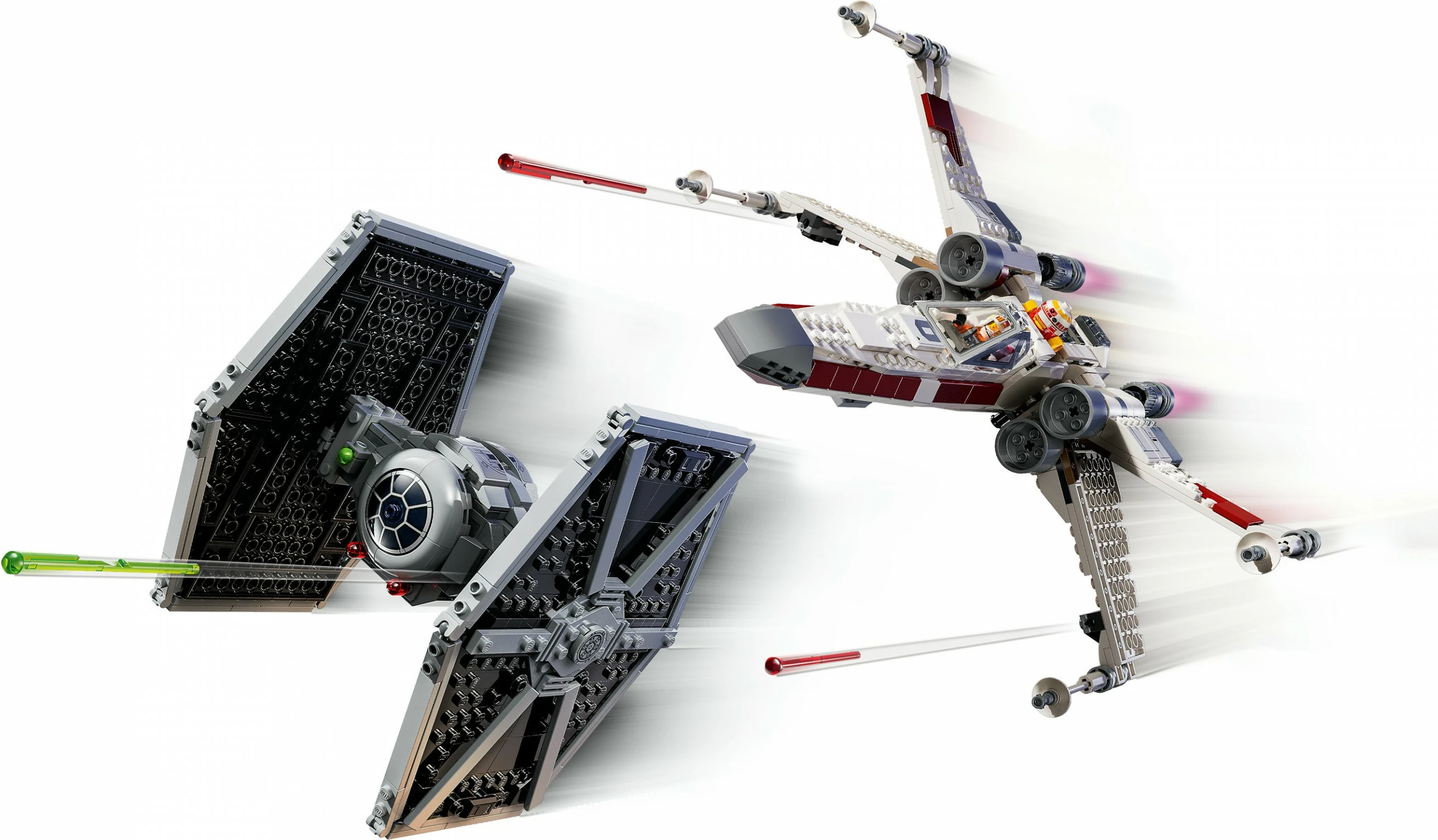 Set gradnje TIE Fighter in X-Wing Mash-up LEGO, 1063 delov, večbarven
