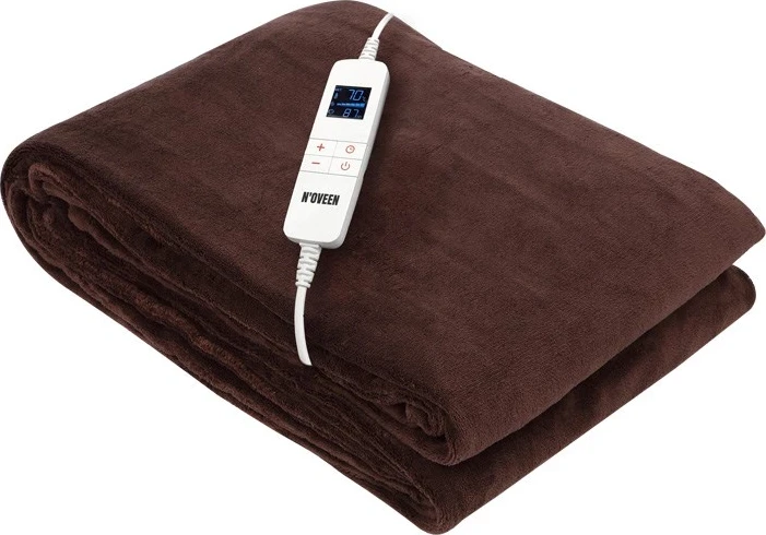 Električna odeja, N'OVEEN EB655, bronasta, 180 x 130 cm, zelo mehka