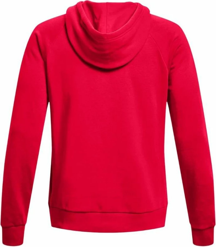 Duks brez kapuce Rival Fleece, rdeč — Under Armour za moške