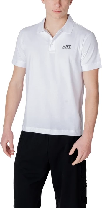 Polo za moške, bela, Ea7