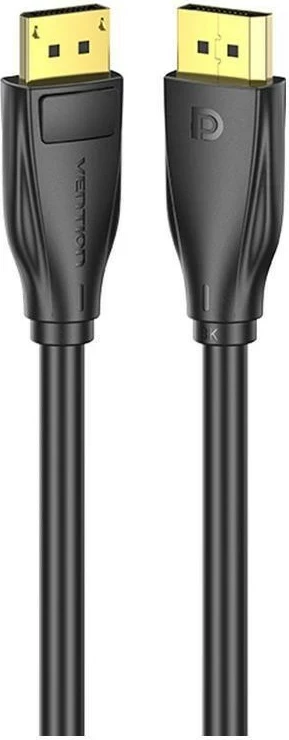 Kabel DisplayPort 1.4, 8K 60Hz / 4K 120Hz, 2 m, črn – Vention