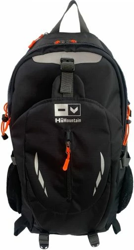 Nahrbtnik za moške in ženske Hi Mountain Terra 35L, črn/oranžen
