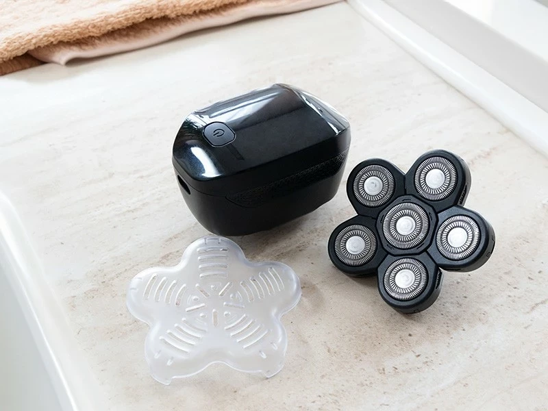 Električna naprava za britje MasterSmooth Lafe, 600 mAh, IPX6, črna