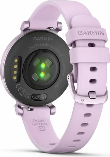 Pametna ura Garmin Lily 2, 35,4 mm, digitalna, 240 x 201 px, GPS, rožnata/vijolična