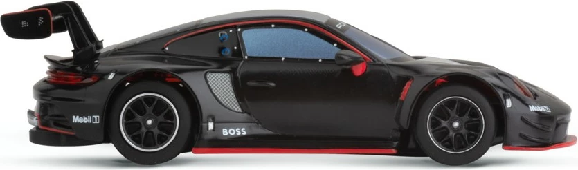Model športnega avtomobila Porsche Carrera 911 GT3 R, 8 let, črn