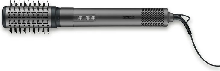 Električna krtača za lase Severin WL 0683, 1500 W, 4 nastavki, antracit/srebrna Električna krtača za lase Severin WL 0683, 1500 W, 4 nastavki, antracit/srebrna
