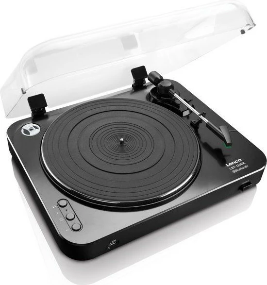 Gramofon Lenco LBT-120, Bluetooth, USB, črn Gramofon Lenco LBT-120, Bluetooth, USB, črn