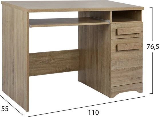 Pisarna Playroom Sonama ročaji FH333+FH336 110X55X76.5