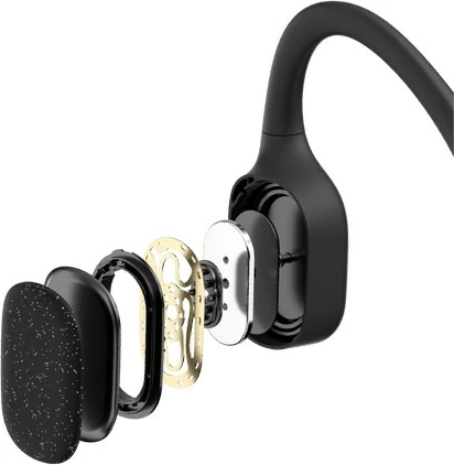 Plavalne odprte slušalke SHOKZ, črne