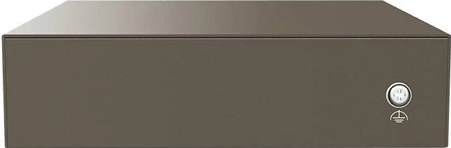 Preklopnik Tenda TEG1105PD, 5 Gigabit portov, PoE, kovinski, bronast