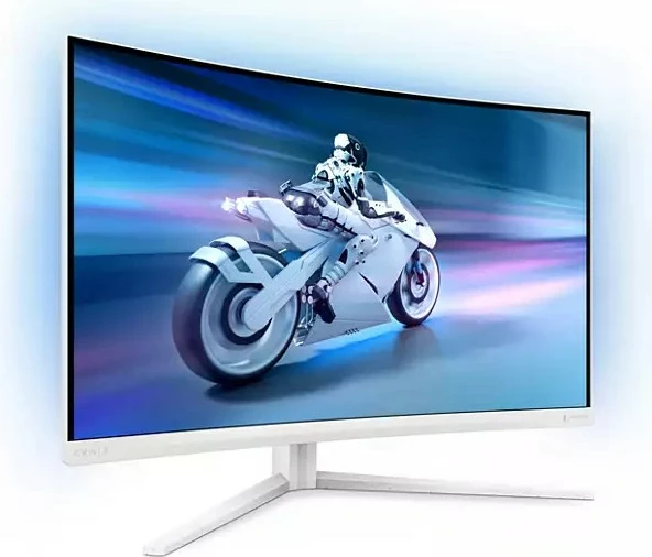 Zaokrožen 32-palčni monitor Full HD, 1 ms, 180 Hz — Philips Evnia 5000 32M2C5501/00, bel Zaokrožen 32-palčni monitor Full HD, 1 ms, 180 Hz — Philips Evnia 5000 32M2C5501/00, bel
