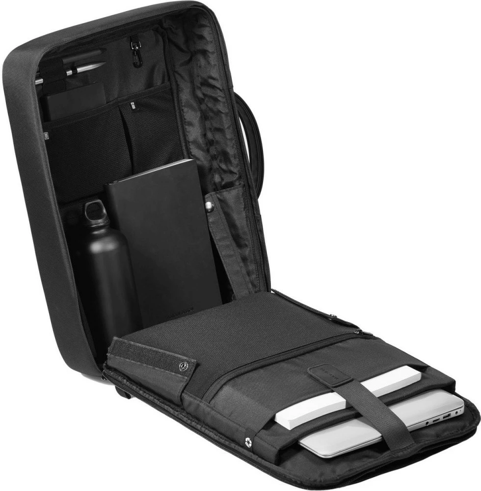 Nahrbtnik in aktovka XD DESIGN BOBBY BIZZ 2.0, za prenosnik 16", črn