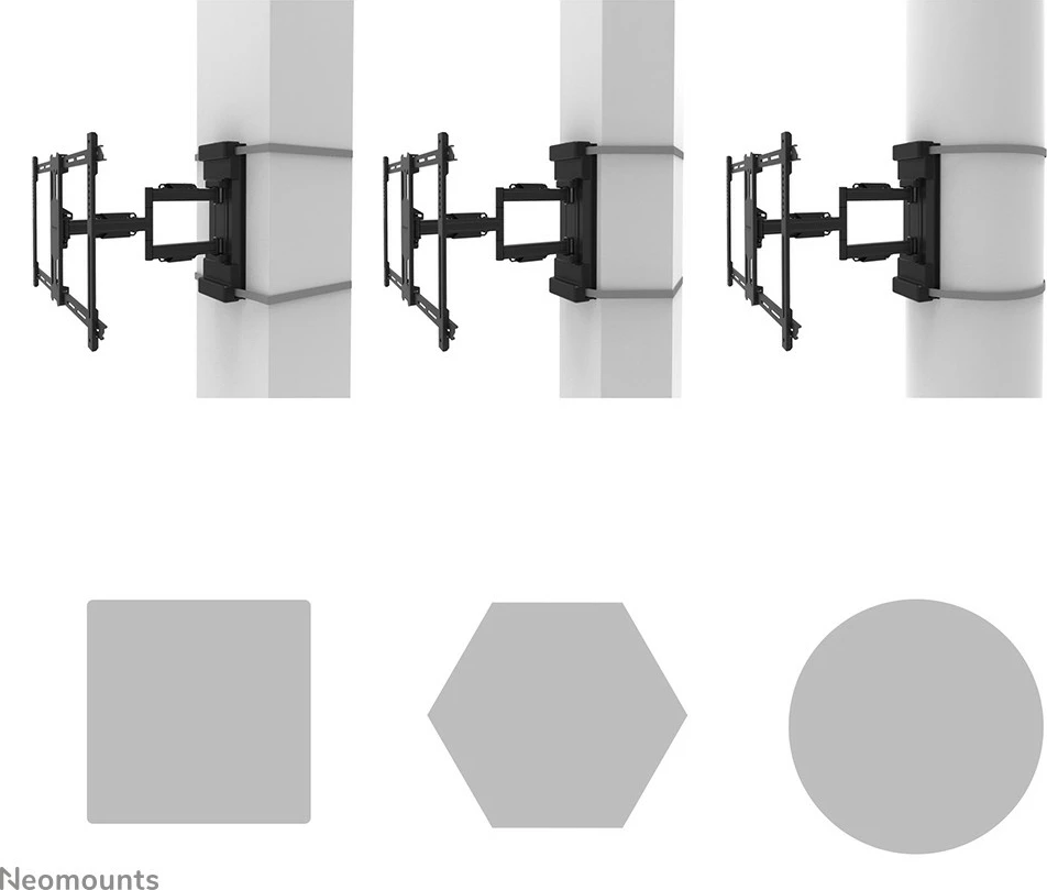 Nosilec za stolp TV Newstar WL40S-910BL16, popoln gibljiv, 40–70", VESA 200x100–600x400, črn Nosilec za stolp TV Newstar WL40S-910BL16, popoln gibljiv, 40–70", VESA 200x100–600x400, črn