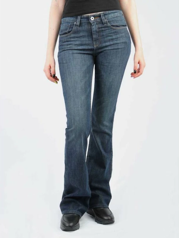 Jeans z nizkim pasom in širokimi hlačnicami Levi's, modri