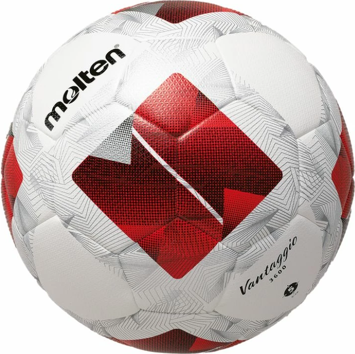 Nogometna žoga, Molten Vantaggio 3600 F5N3600-R, velikost 5, bela/rdeča