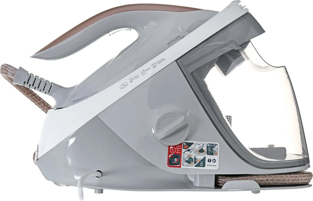 Parna likalna postaja Philips 7000 series PSG7040/10, 2100 W, 1,8 L, bela/ zlata