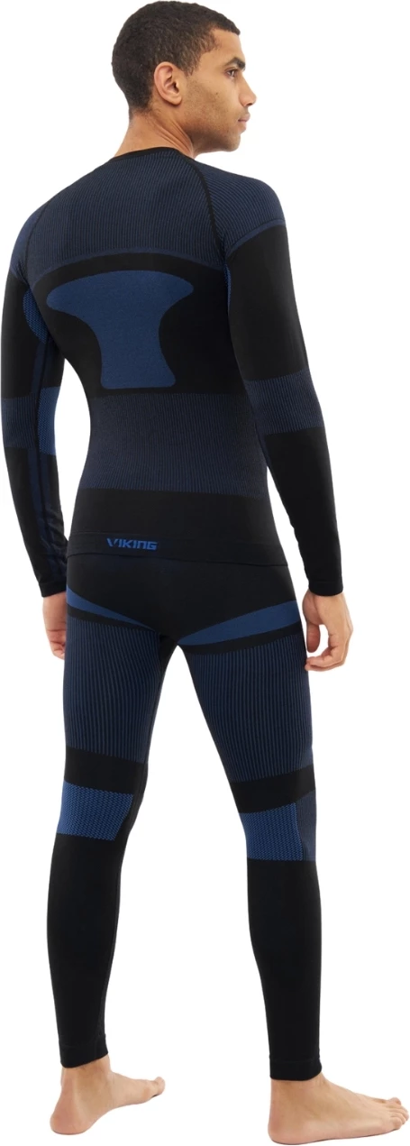 Termo spodnje perilo za moške Viking, črno-modro